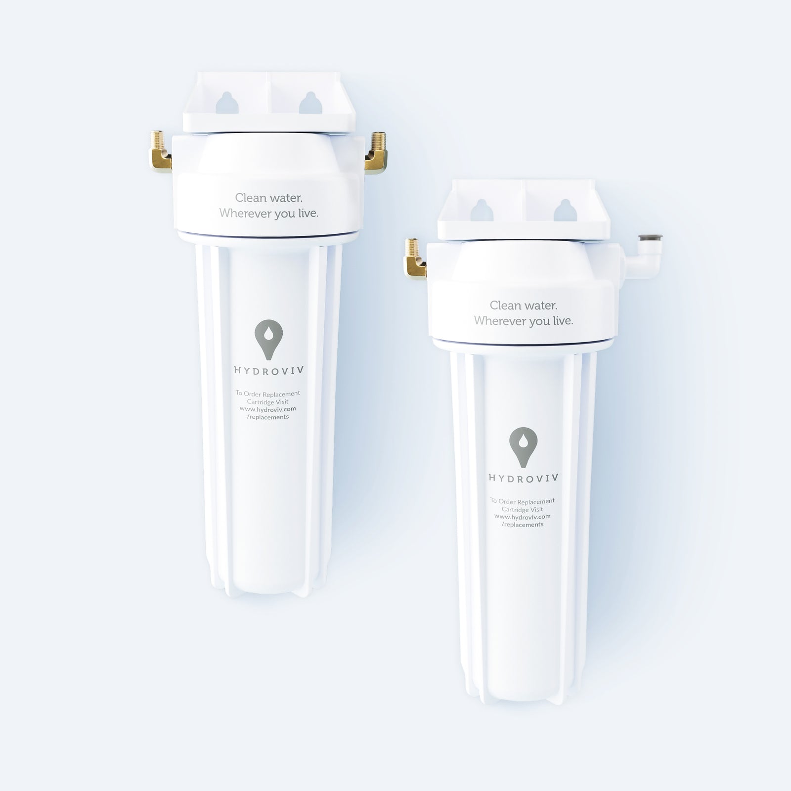 Hydroviv Faucet & Fridge Water Filter Bundle