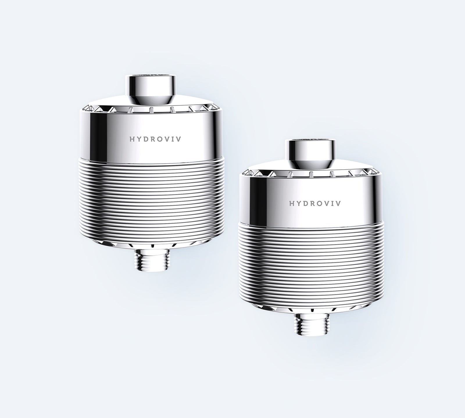 Hydroviv Two In-Line Shower Water Filter 2.0 Bundle