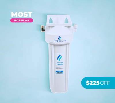 Hydroviv Under Sink Water Filter (Connects To Your Faucet)