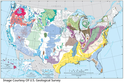 Map of Aquifers in US