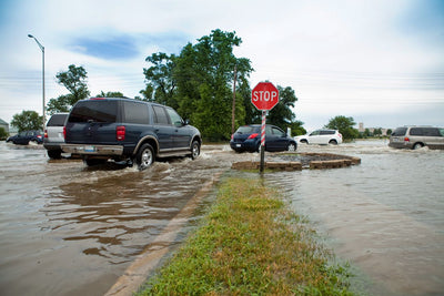 flooding on street