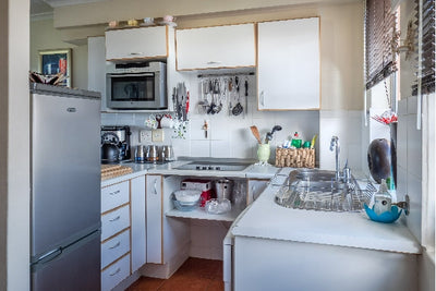 Small kitchen in apartment or condo 