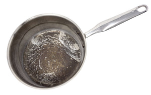 What’s Causing White Chalky Residue On My Stainless Steel Cookware?