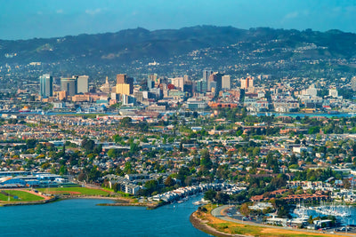 skyline view of East Bay Region, California during the day