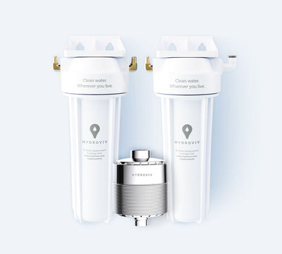 Hydroviv Faucet, Fridge, & In-Line Shower Water Filter 2.0 Bundle