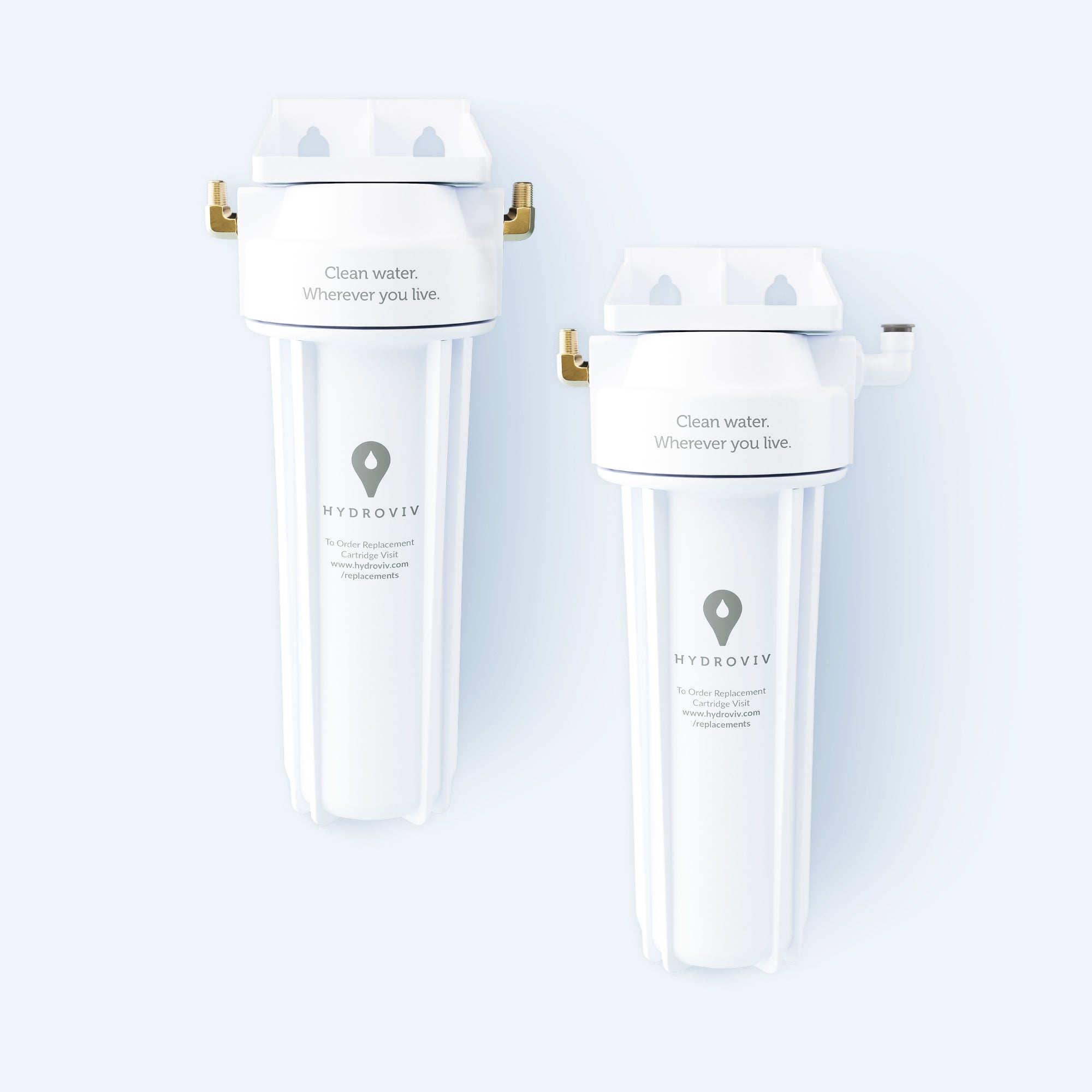 Hydroviv Faucet & Fridge Water Filter Bundle