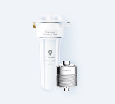 Hydroviv Faucet & In-Line Shower Water Filter 2.0 Bundle
