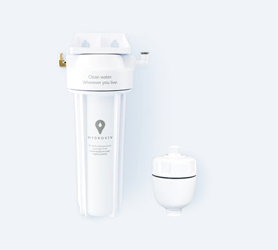 Hydroviv Faucet & In-Line Shower Water Filter Bundle
