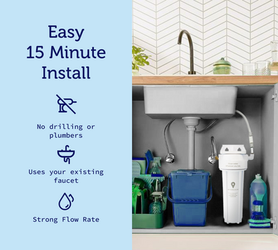 Hydroviv Under Sink Water Filter
