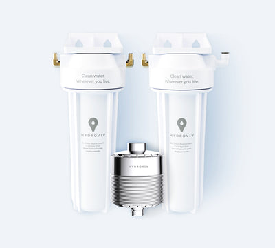 Hydroviv Faucet, Fridge, & In-Line Shower Water Filter 2.0 Bundle