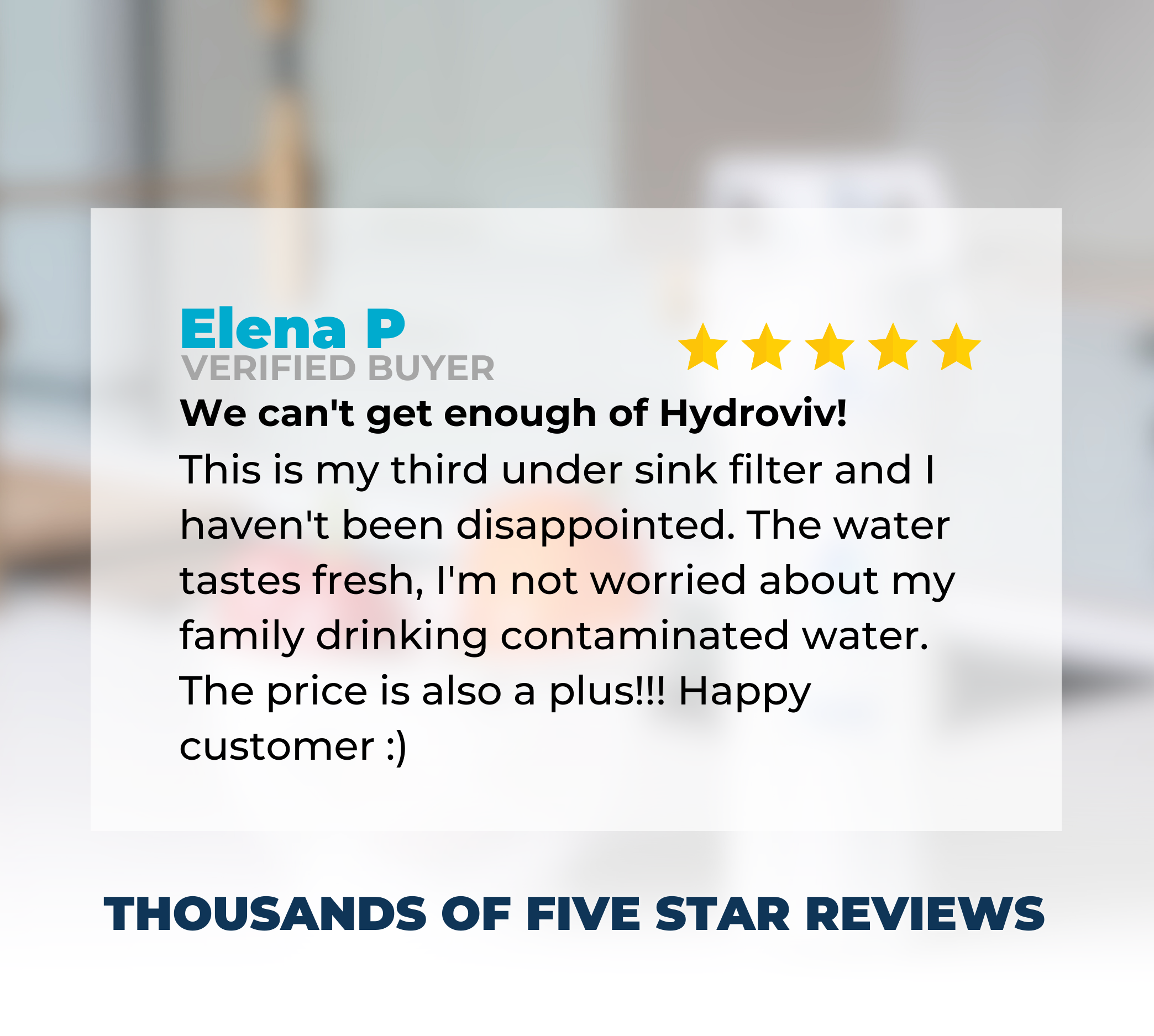 Hydroviv Under Sink Filter Featured On Shark Tank