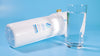Hydroviv water filter and glass of water